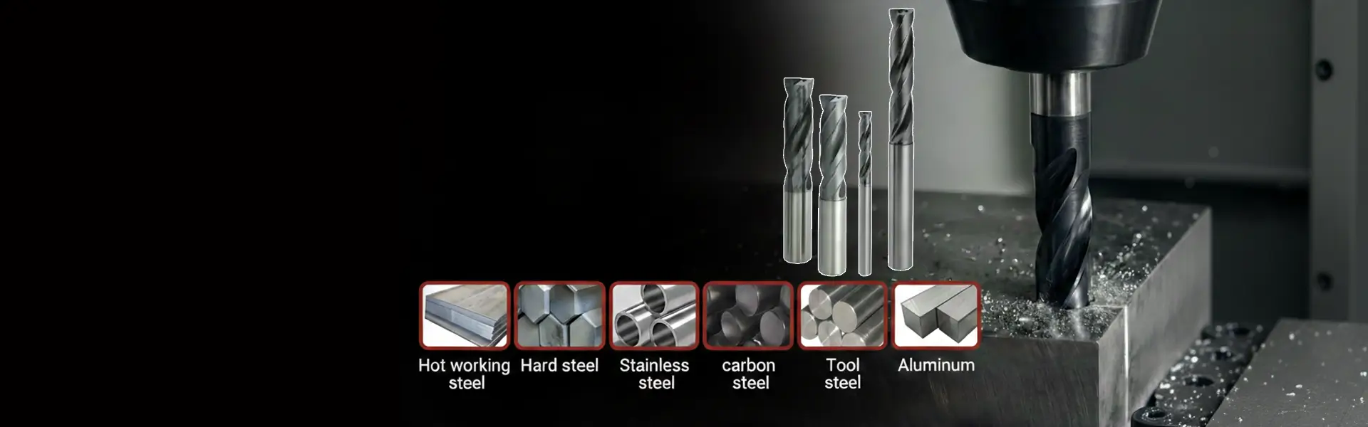 carbide cutting tools manufacturer product range