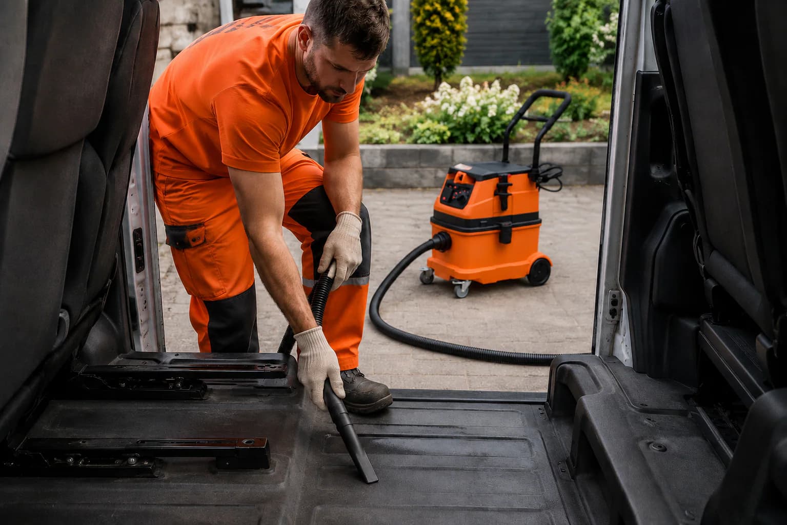 XC-1000 Portable Vacuum Cleaner structural detail