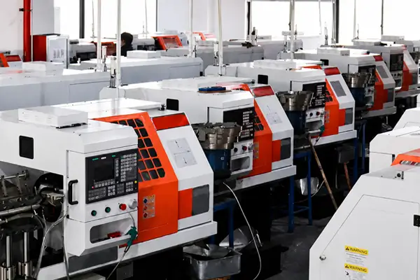 AXIMET equipment component machining workshop