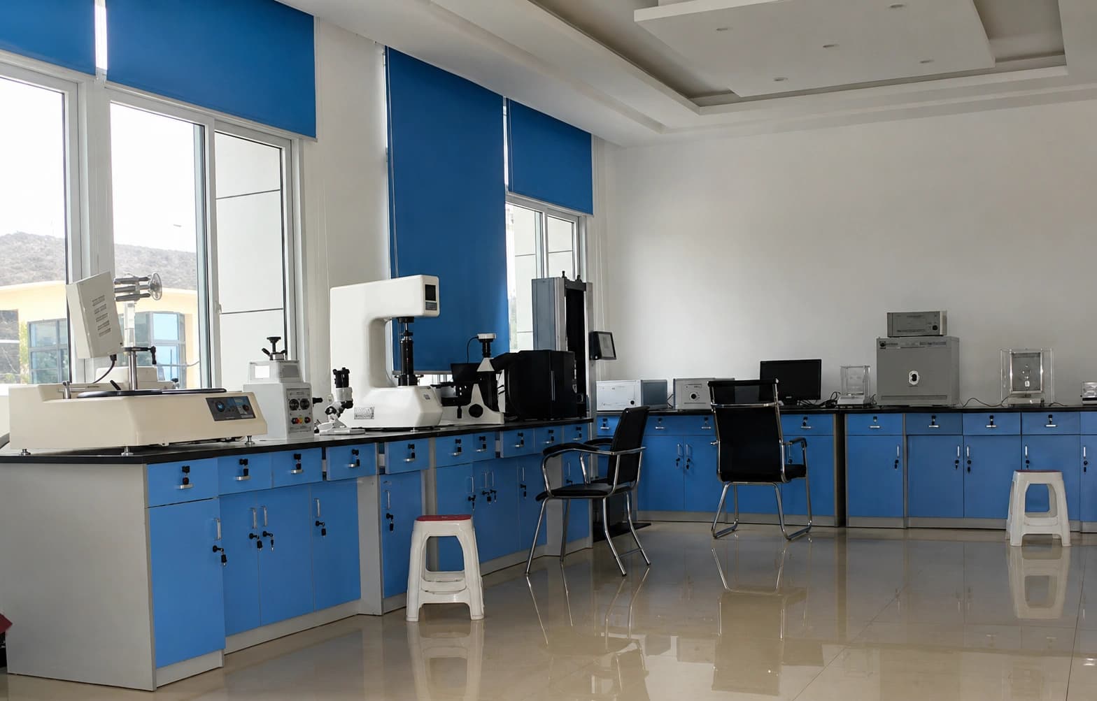 Quality laboratory from the supplied carbide production library