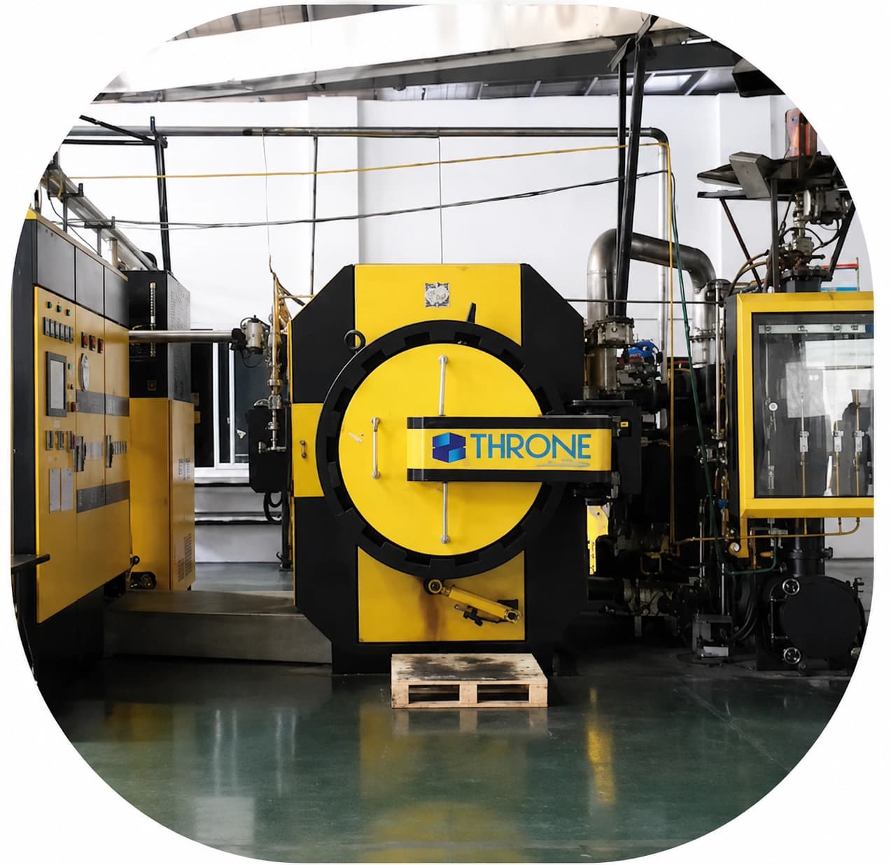 Sintering equipment in the supplied carbide production library