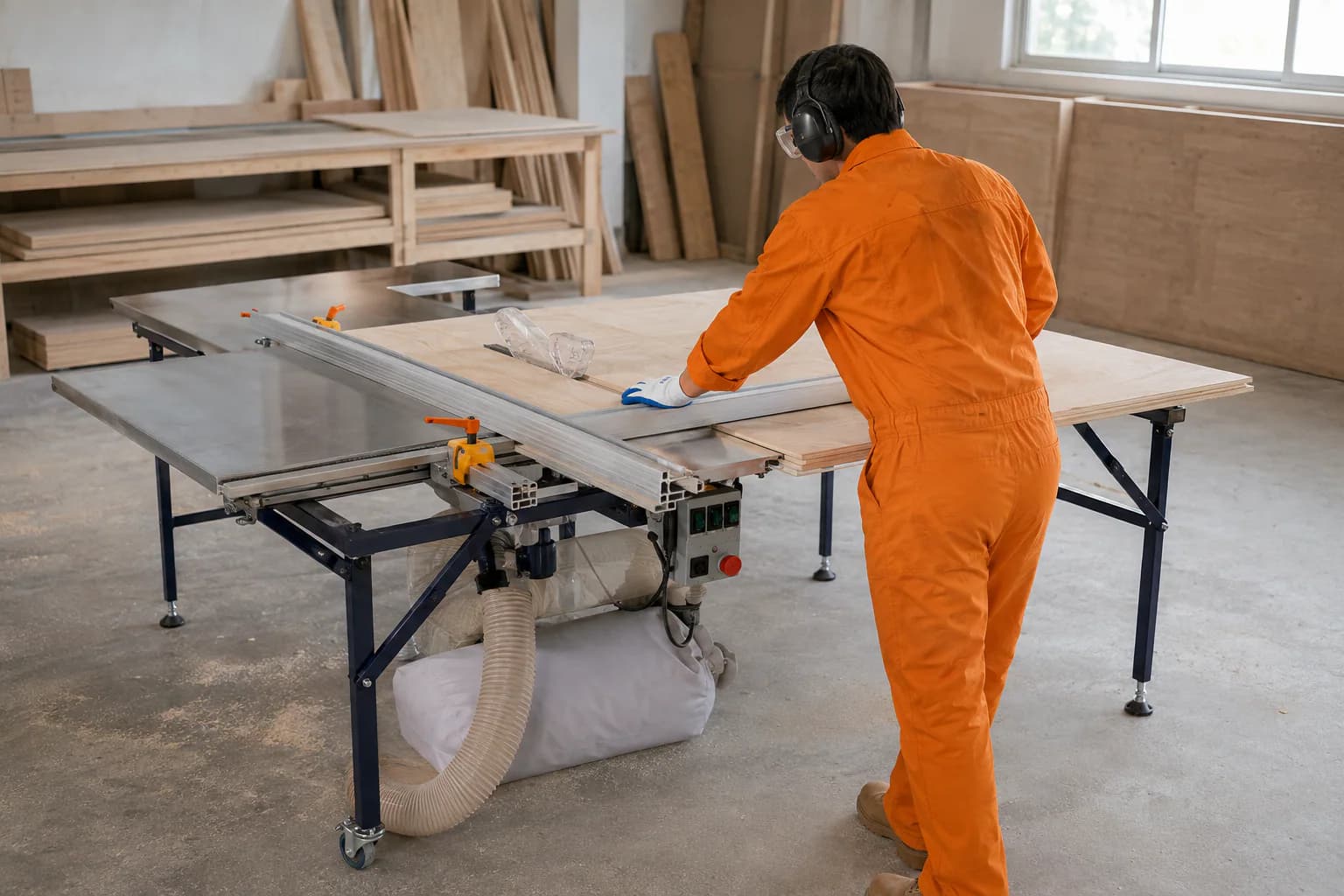 AM-11 Multi-Function Precision Table Saw structural detail