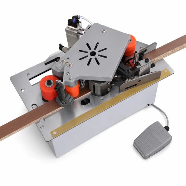 JE-33 Small Edge Banding Machine setup view
