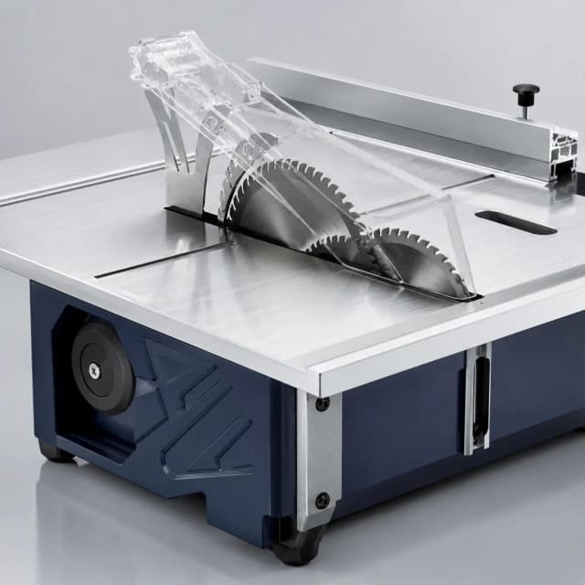 JS-25 Brushed Anti-Dust Saw Machine setup view