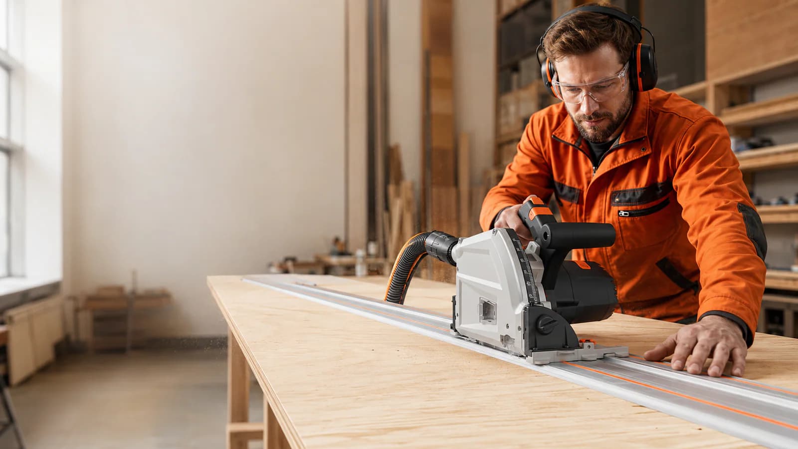 SJ-55 Brushless Track Saw main product view