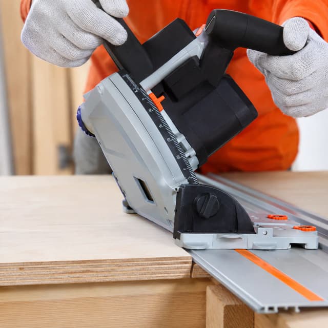SJ-55 Brushless Track Saw structural detail