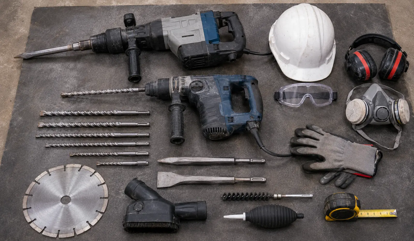 Concrete Contractor Tool List