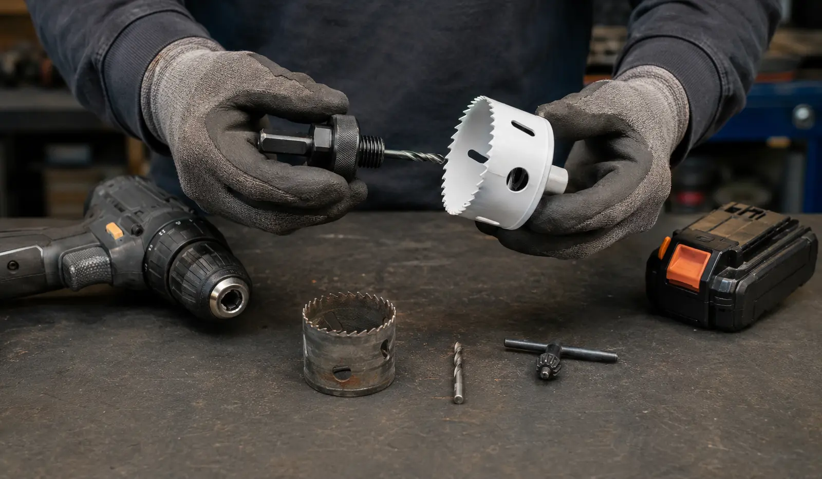 How to Change a Hole Saw Bit