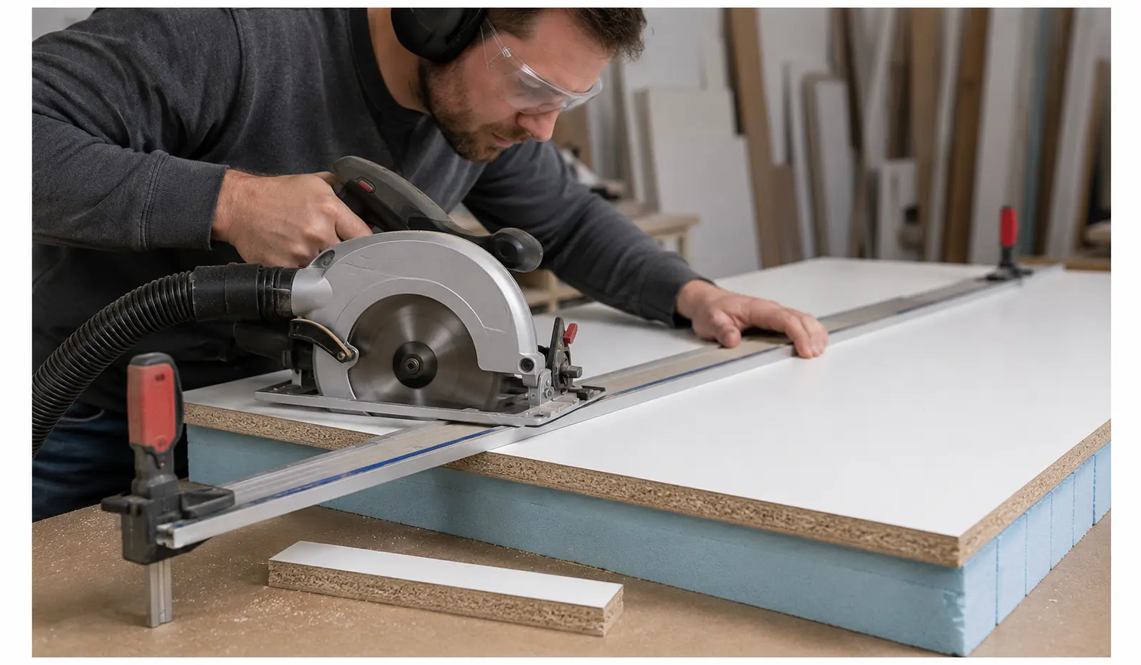 How to Cut Melamine with a Circular Saw