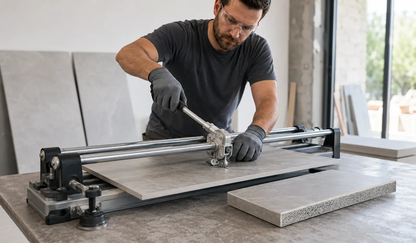 How to Cut Porcelain Tile by Hand