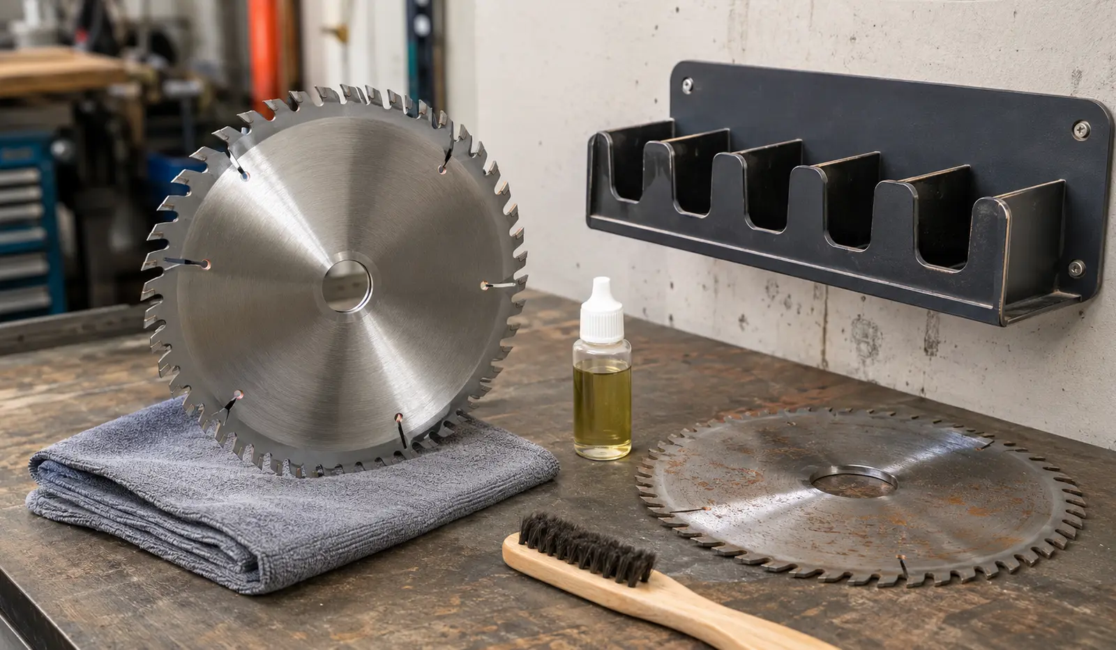 How to Prevent Rust on a Circular Saw Blade