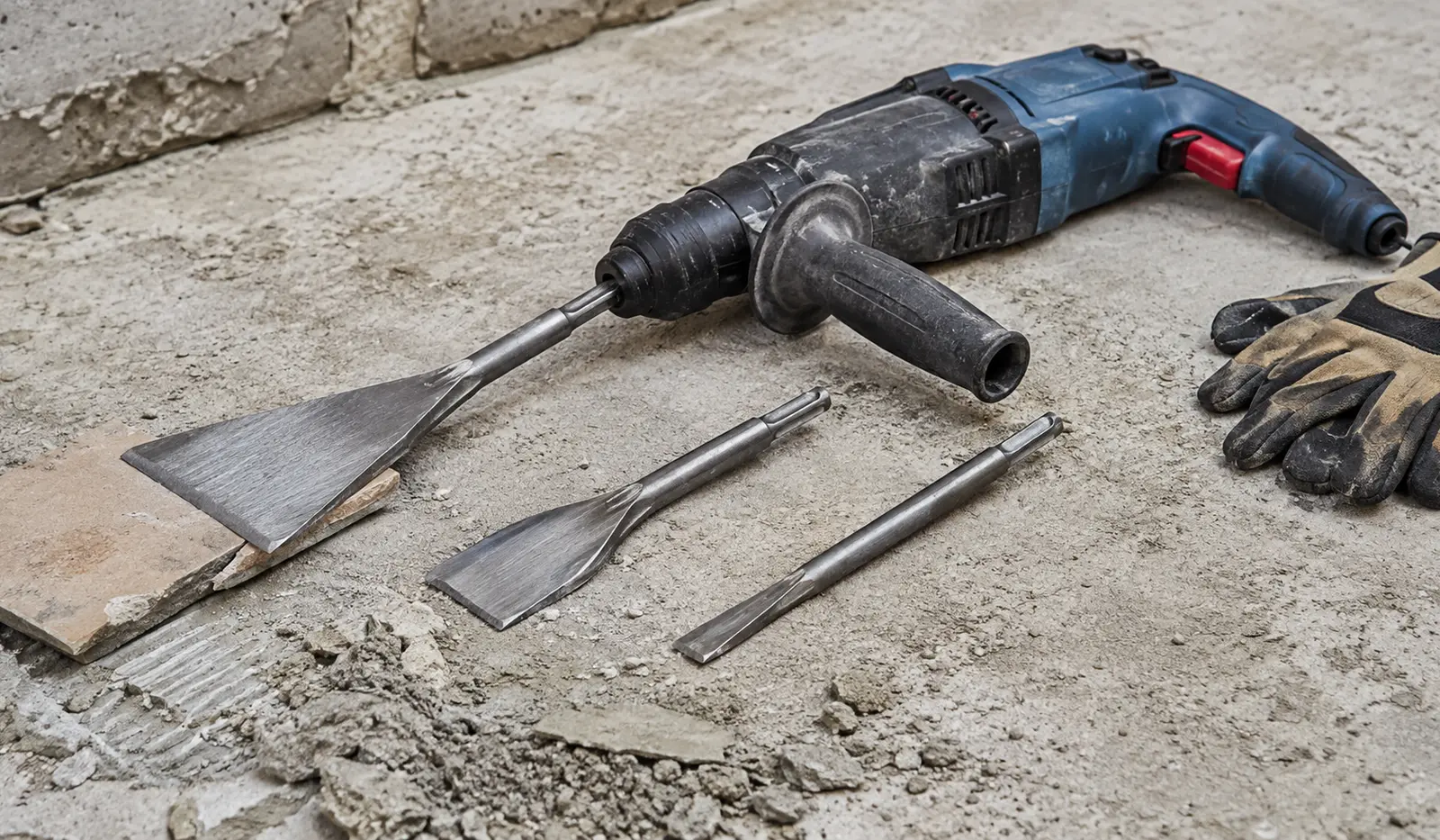 Which SDS Chisel for Tile, Mortar or Render?