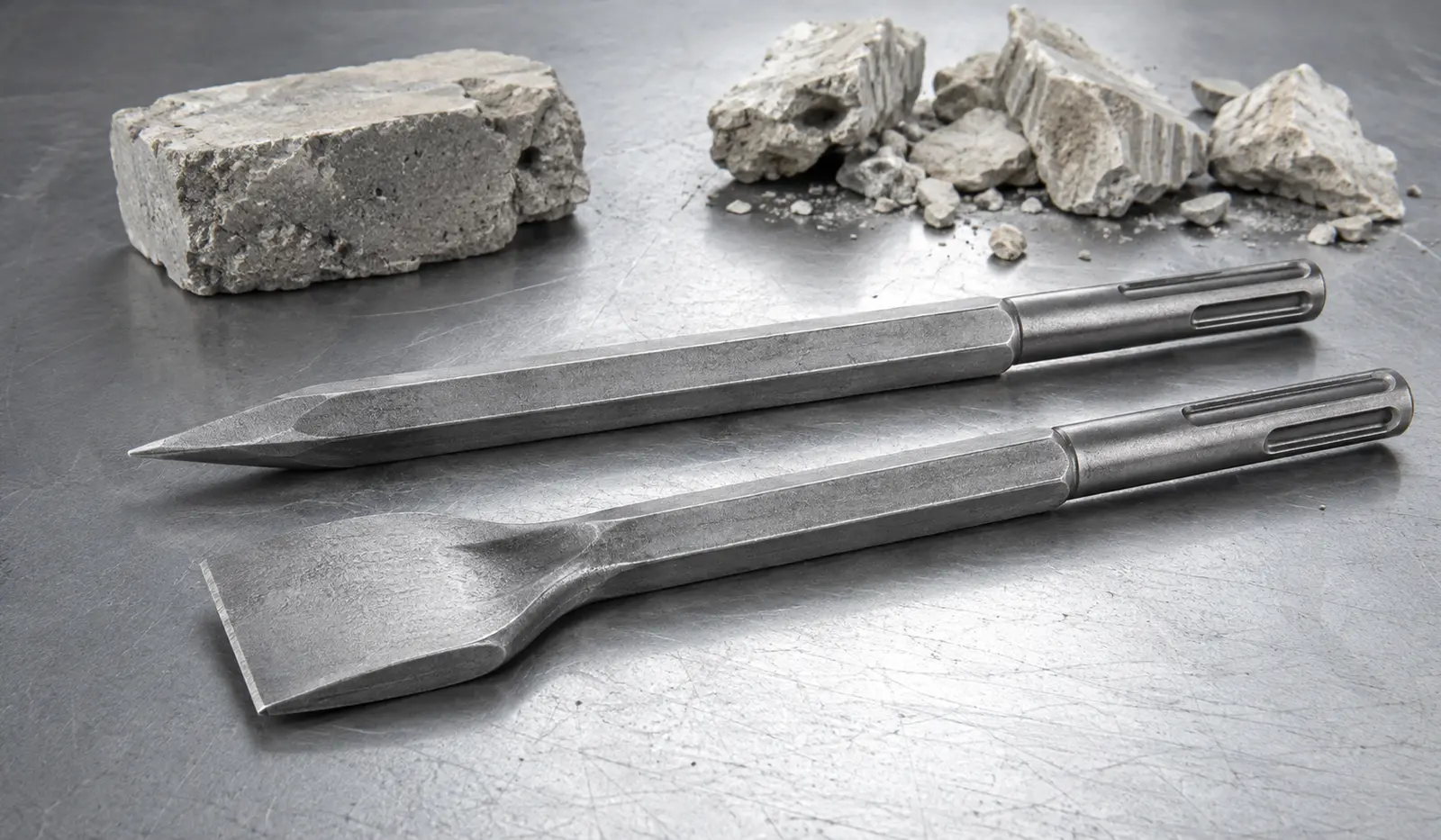 SDS Point Chisel vs Spade Chisel