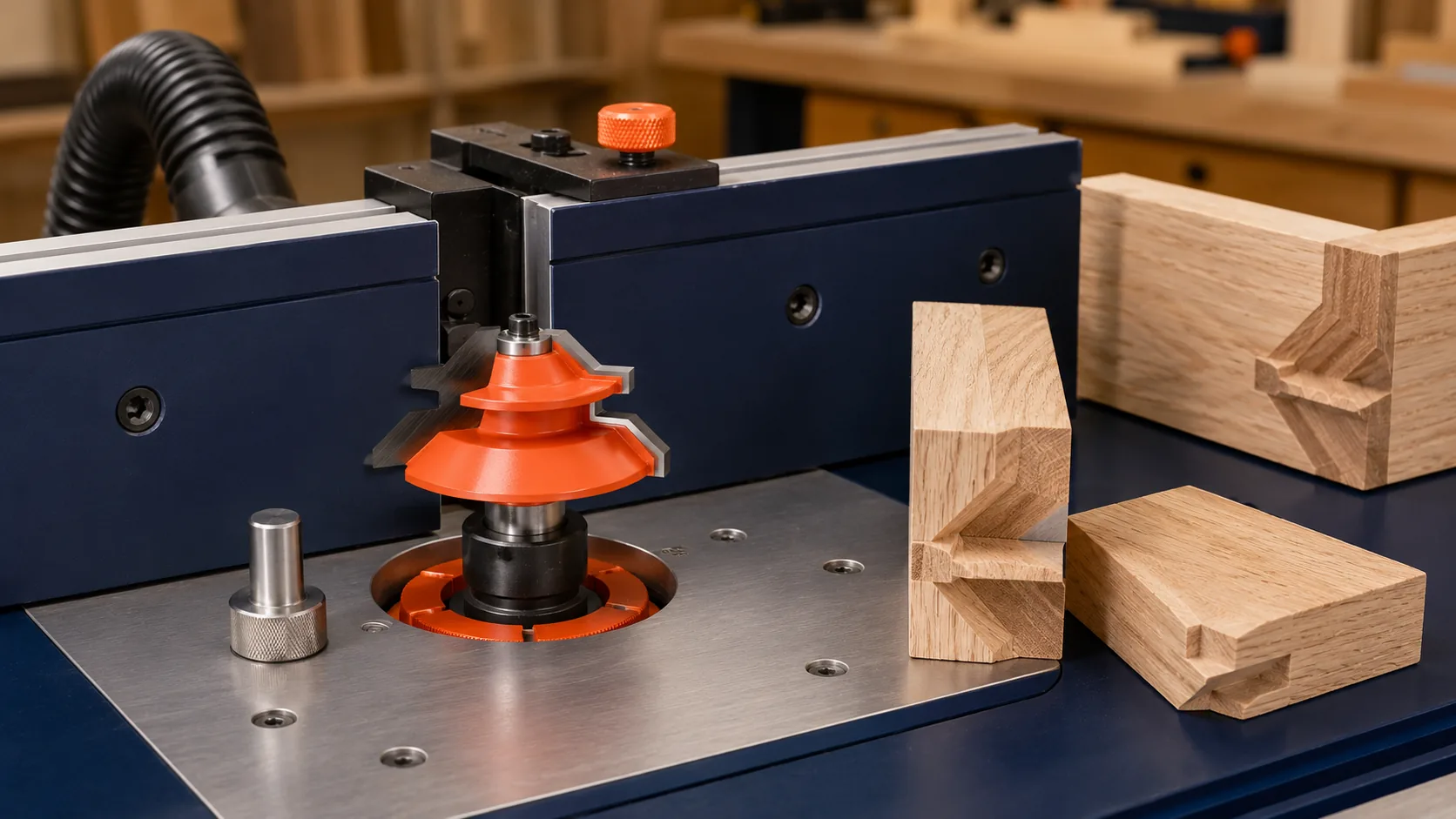 Lock Miter Bit Setup