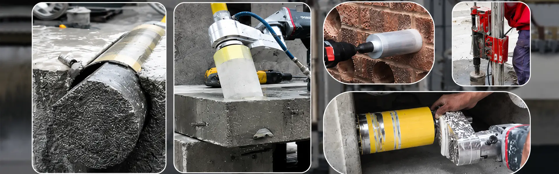 Diamond core drilling application
