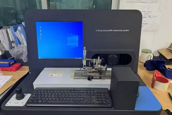 Cutting tool profile measurement for extra long drill bits specification review