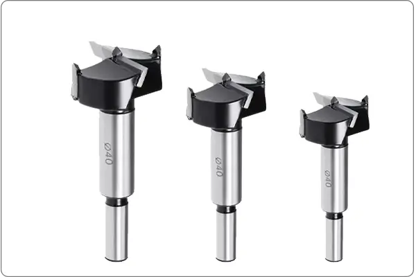Forstner bit application and workholding