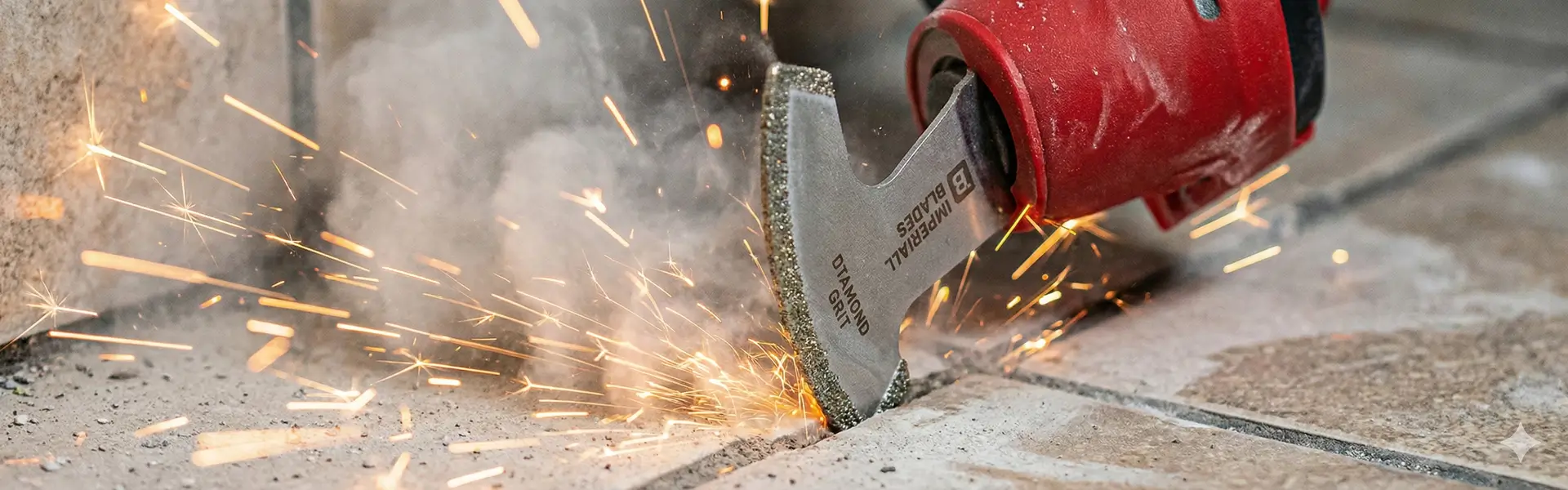 Oscillating tool blade range for material selection