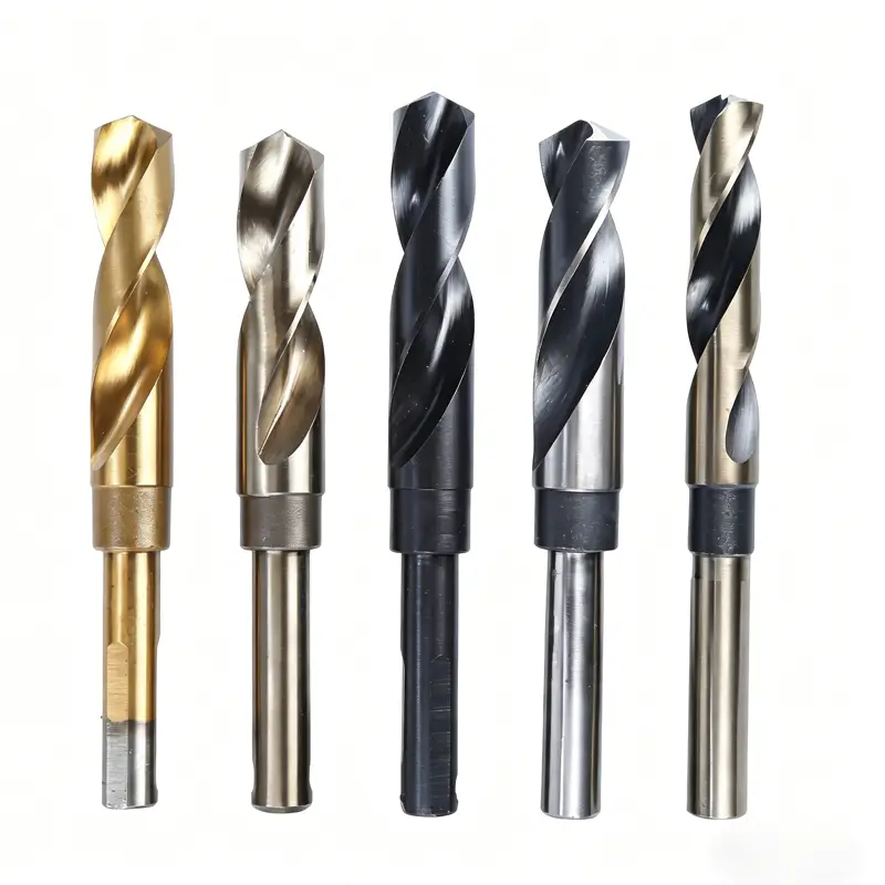 Reduced shank drill geometry