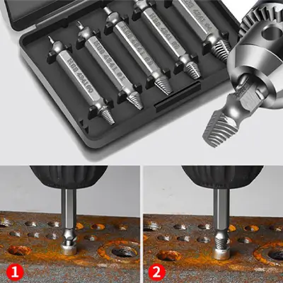 Screw extractor industrial maintenance context