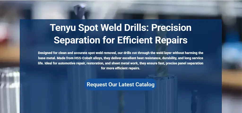 Spot weld drilling application