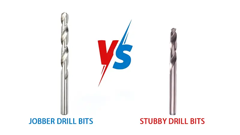 Stub drill bit range