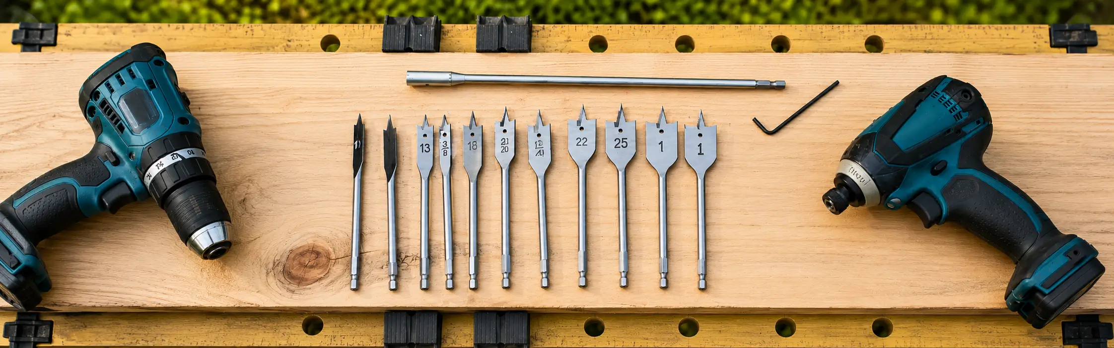 Wood drill bit application