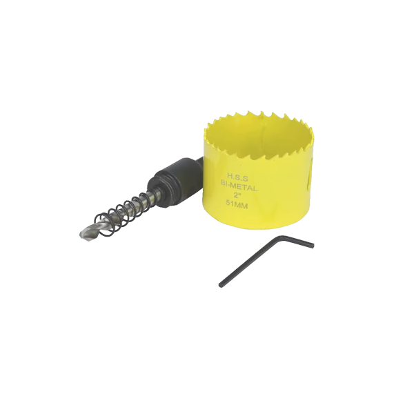 Bi-metal hole saw cup