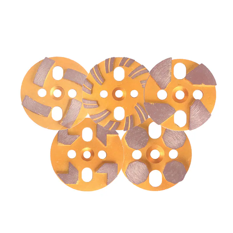 Diamond cup wheel segment options