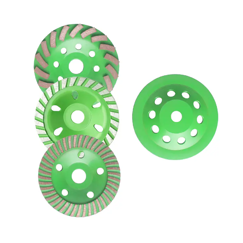 Segmented turbo diamond cup wheel
