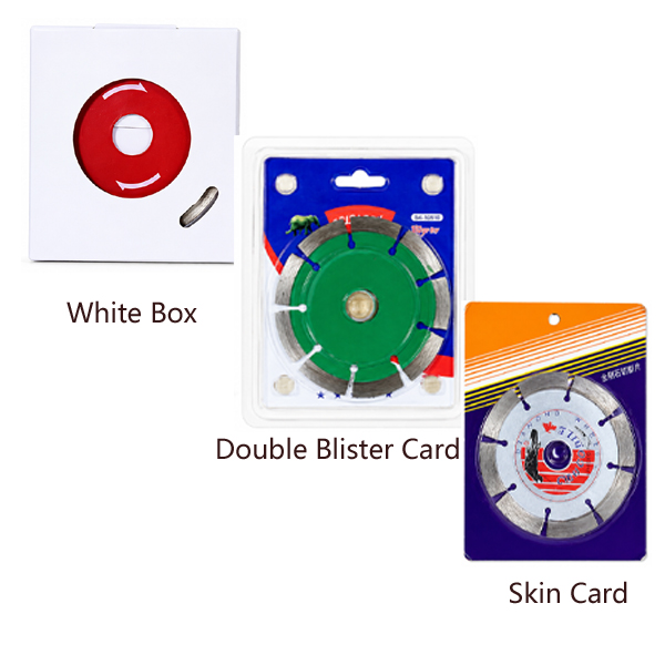 Protected diamond saw blade packaging