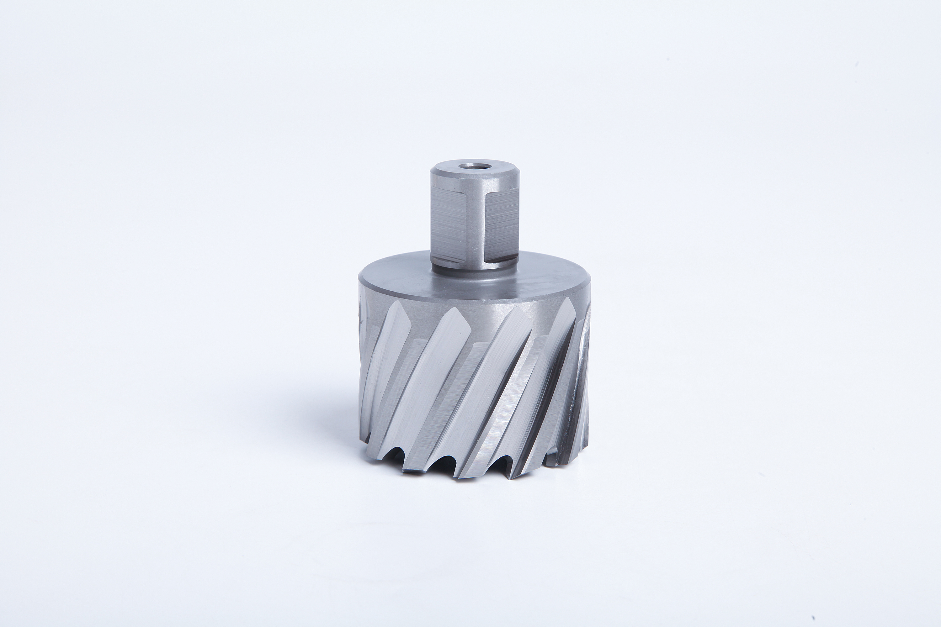 HSS annular cutter center and pilot opening