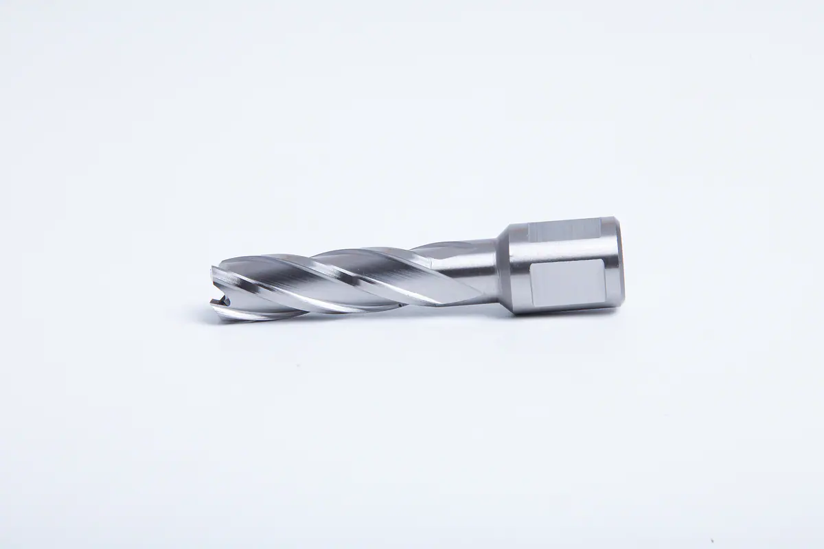 HSS annular cutter in structural steel