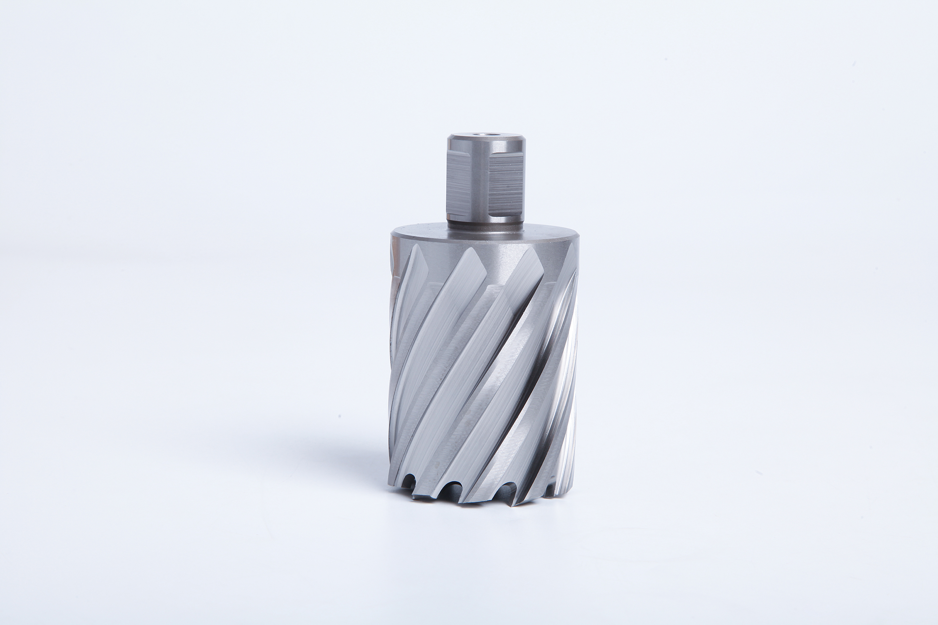 HSS annular cutter shank view