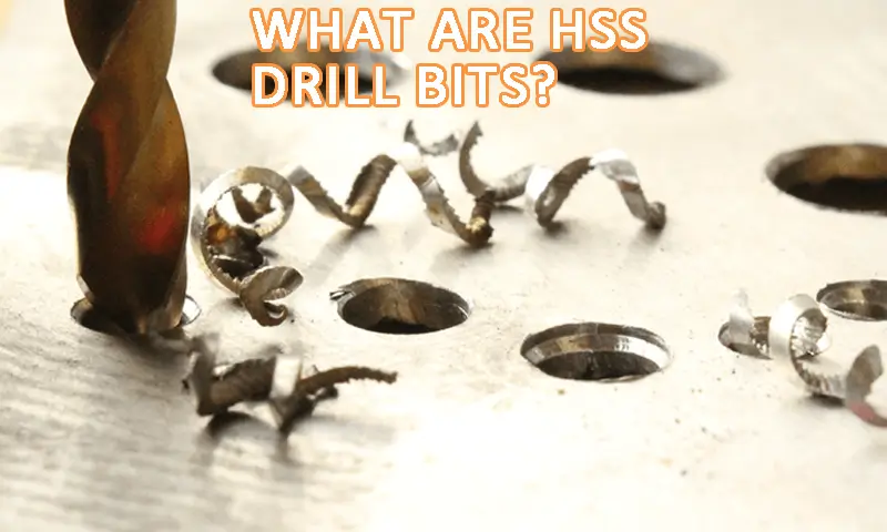 HSS drill bit metal drilling process