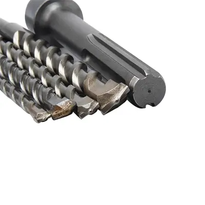 Cylindrical-shank masonry drill bit