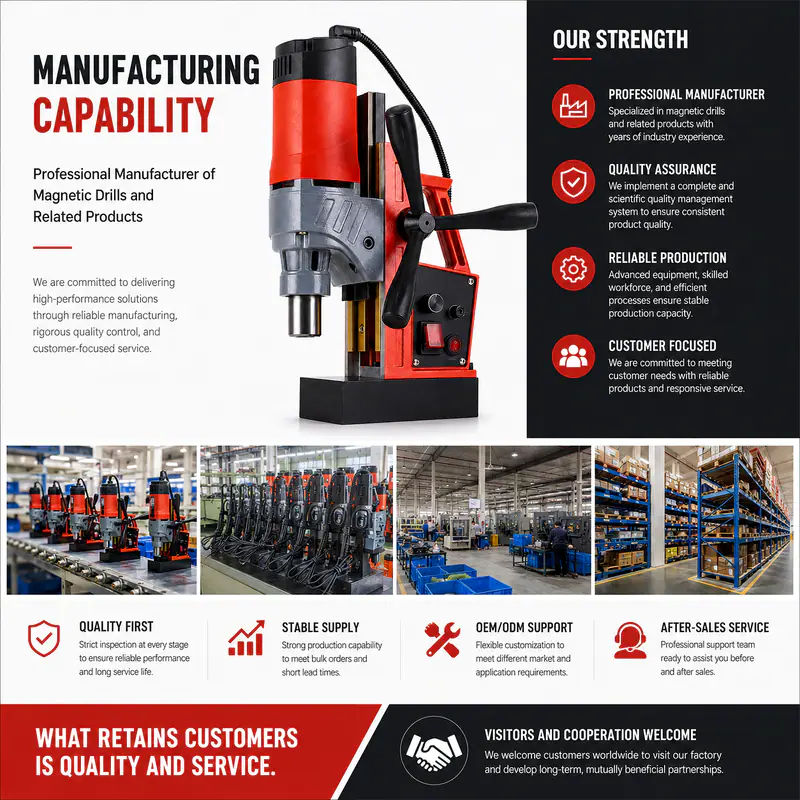 Custom vs Standard Portable Magnetic Drills for Importers