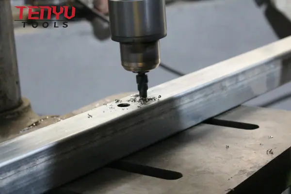 Step drill bits for thin sheet metal