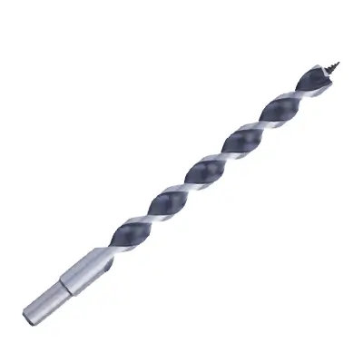 Round shank wood auger bit