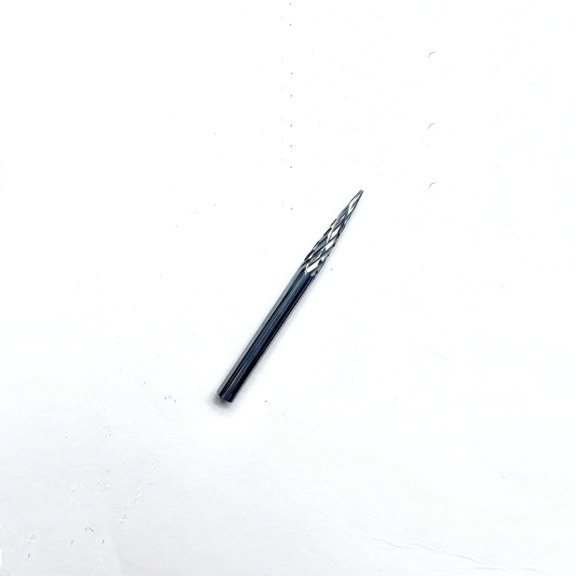 3 mm-shank cone and taper carbide burr profile from the verified source set