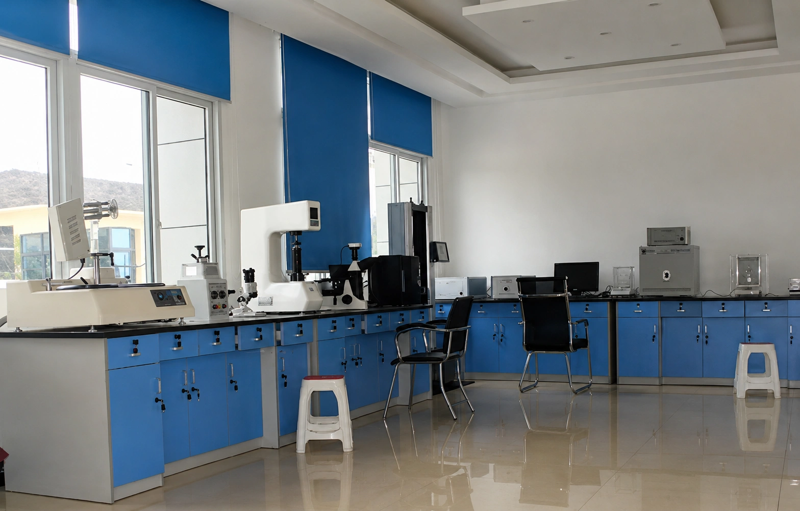 Quality laboratory from the supplied carbide production library