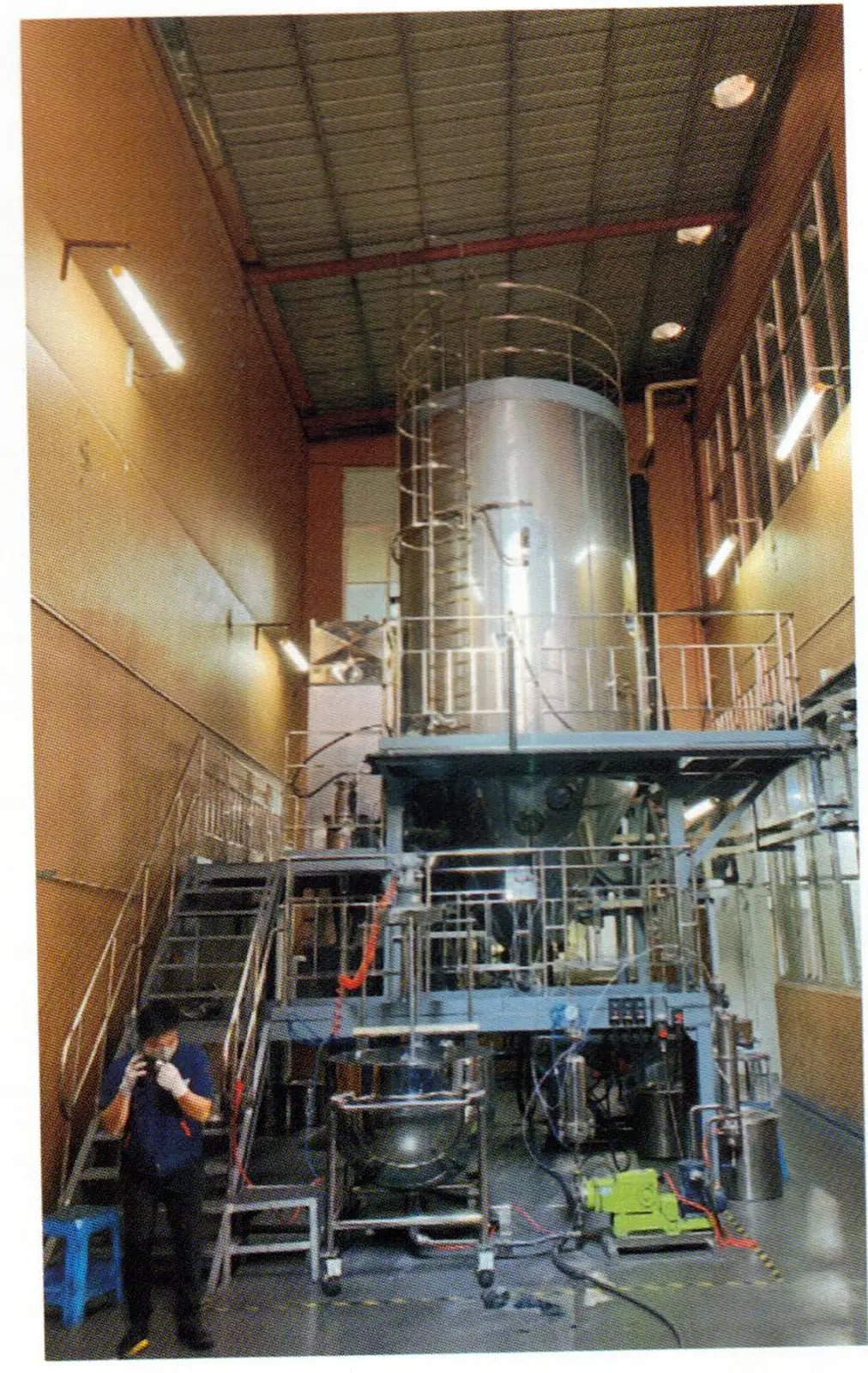 Carbide powder preparation workshop from the supplied factory library
