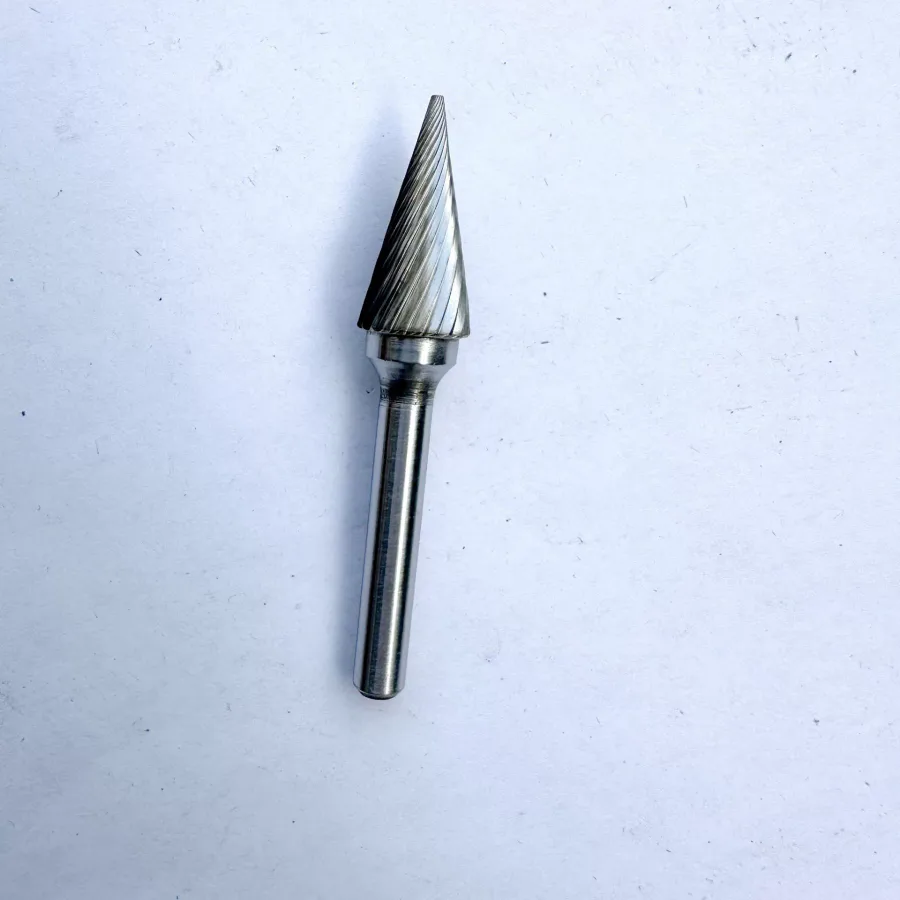 Cone, Taper and Inverted-Cone Shapes - SJ to SN carbide burr profile