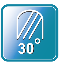 NBMT: helix angle 30 degrees