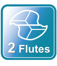 NAM: 2 cutting flutes