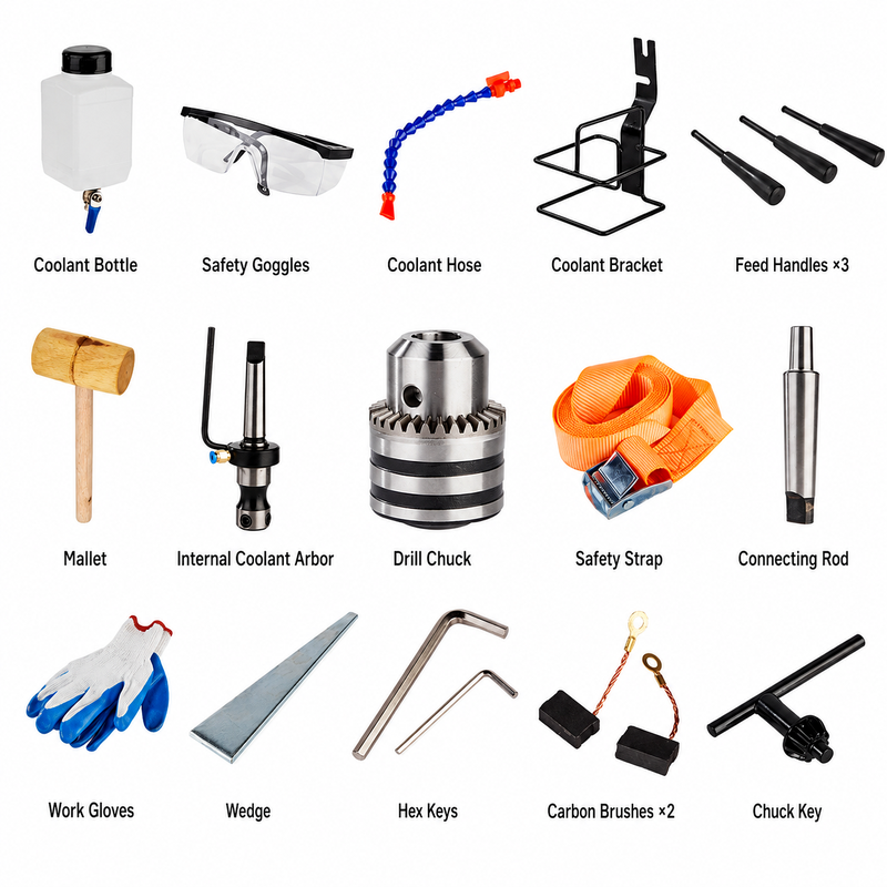 AXD8880 magnetic drill standard accessory kit
