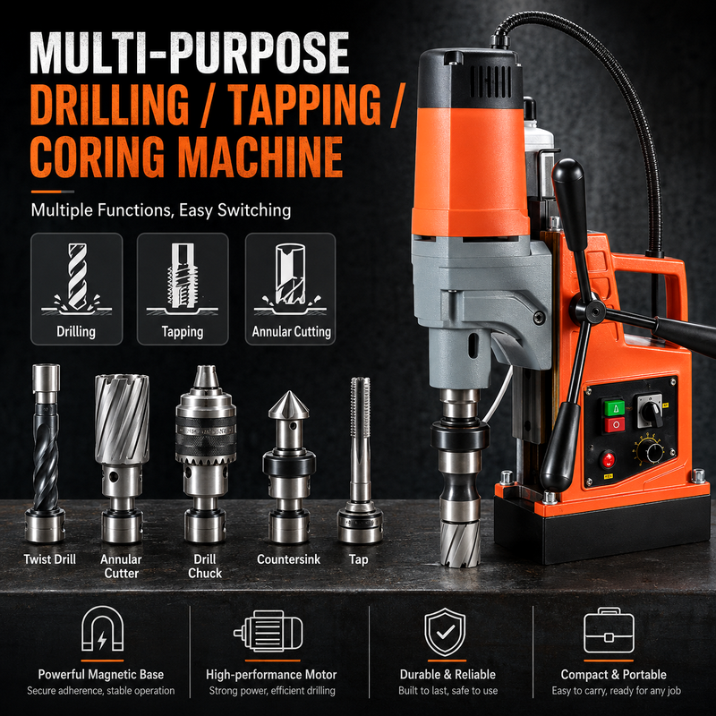 AXD8880 drilling annular cutting and tapping functions