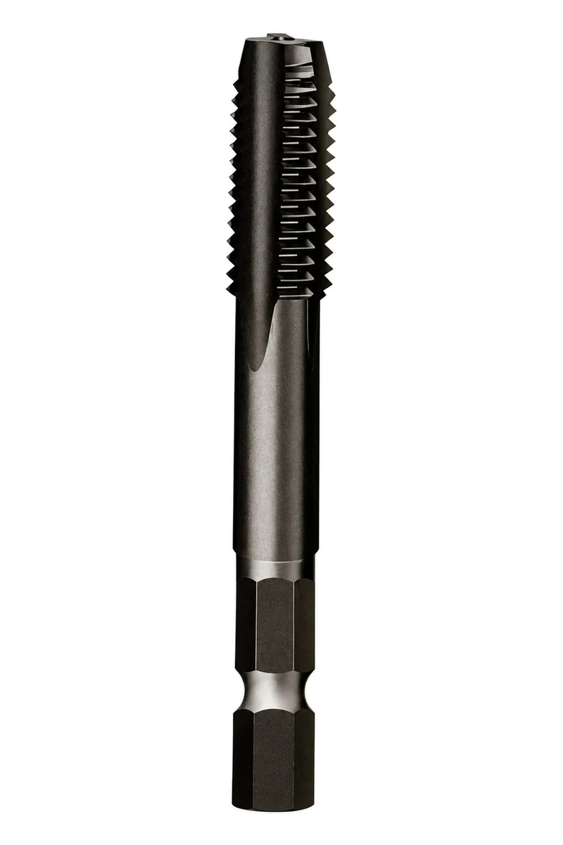 HSS 1/4 Inch Hex Shank Straight Flute Tap — additional product appearance