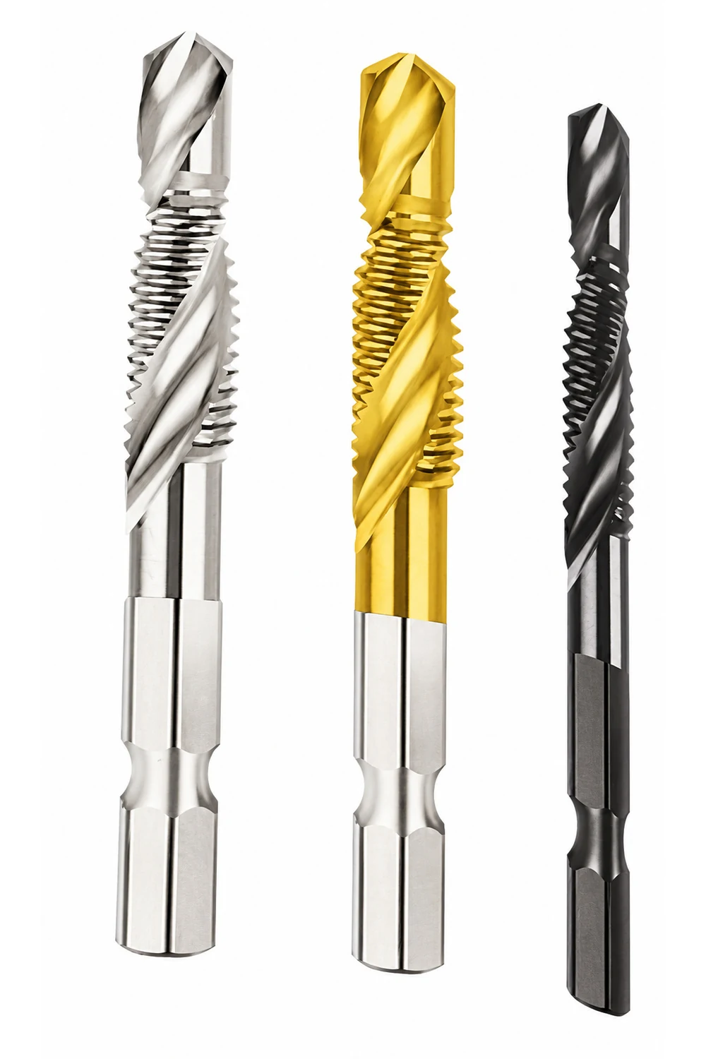 Long Series HSS Hex Shank Drill Tap — supplied product view