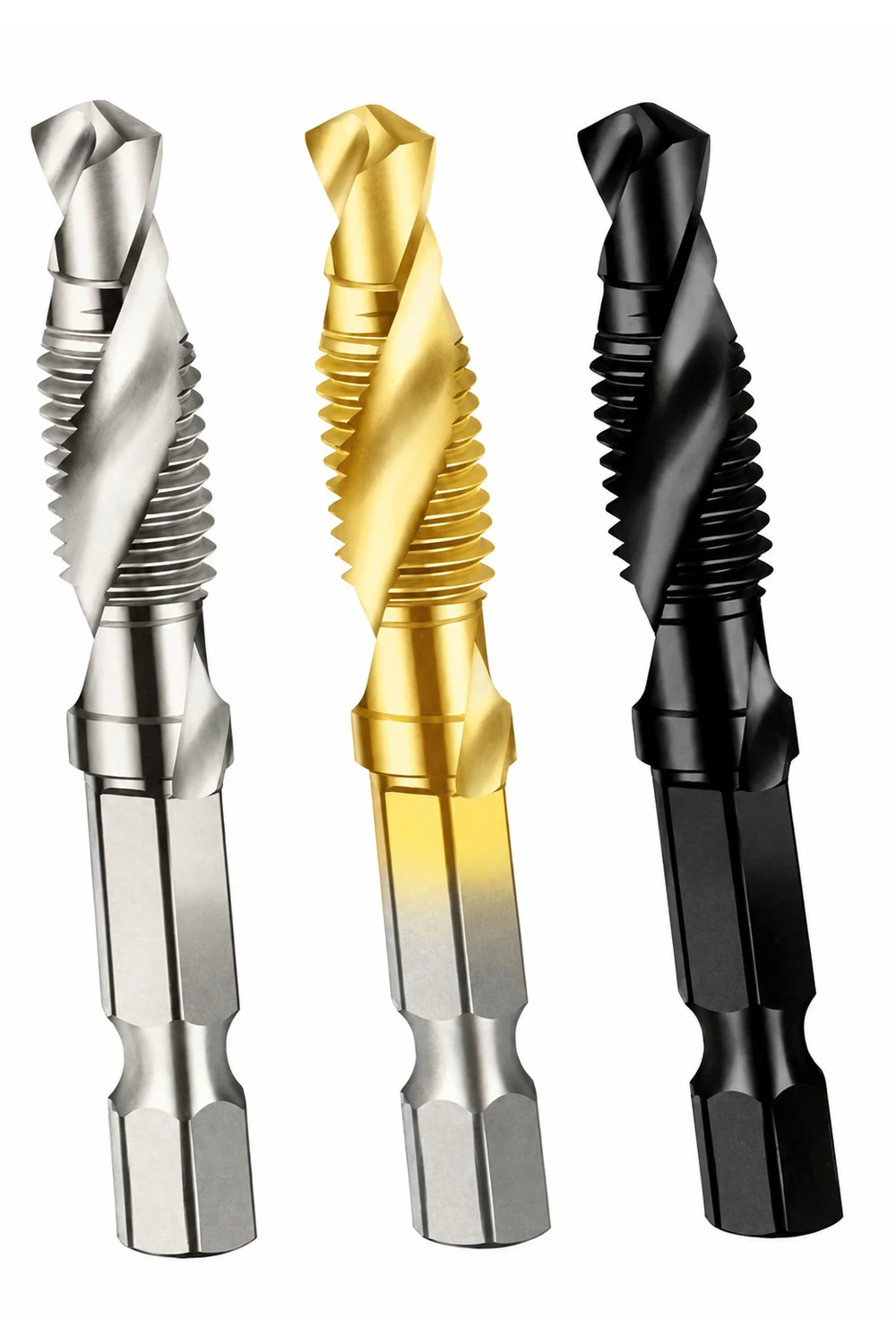 Short Series HSS Hex Shank Drill Tap — supplied product view